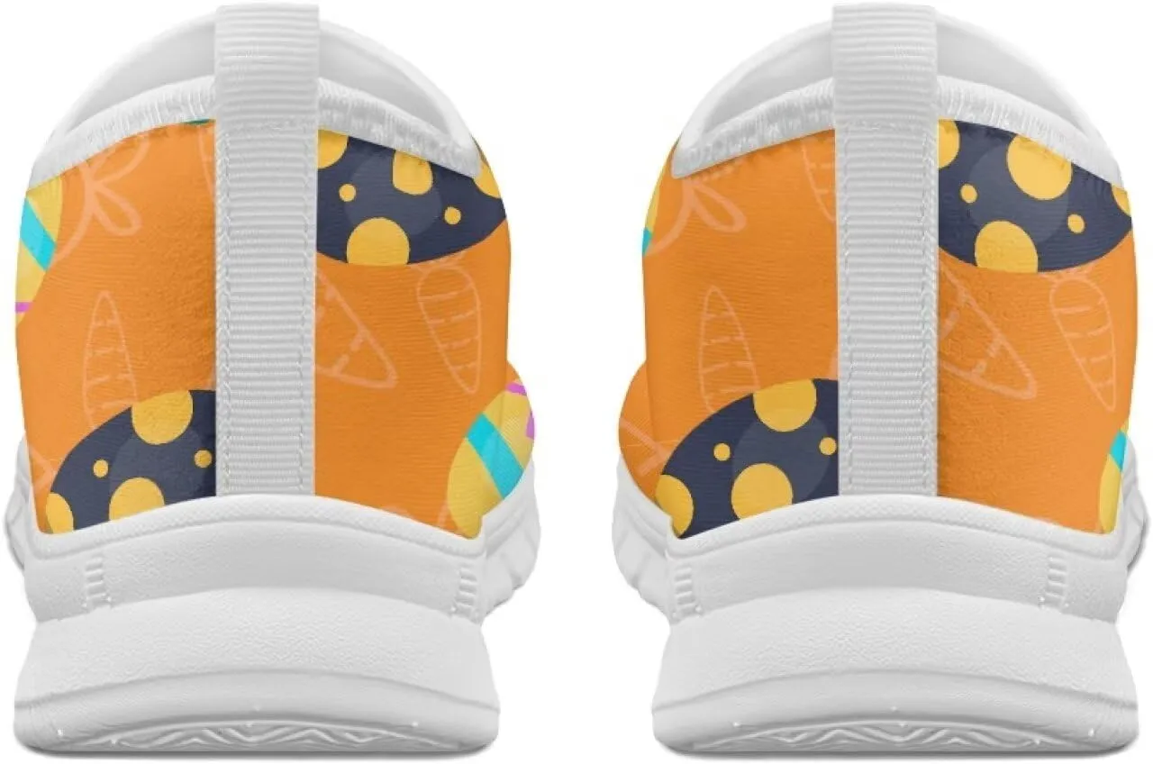 Slip On Walking Shoes for Women Casual Shoes Novelty Patterns Work Shoes