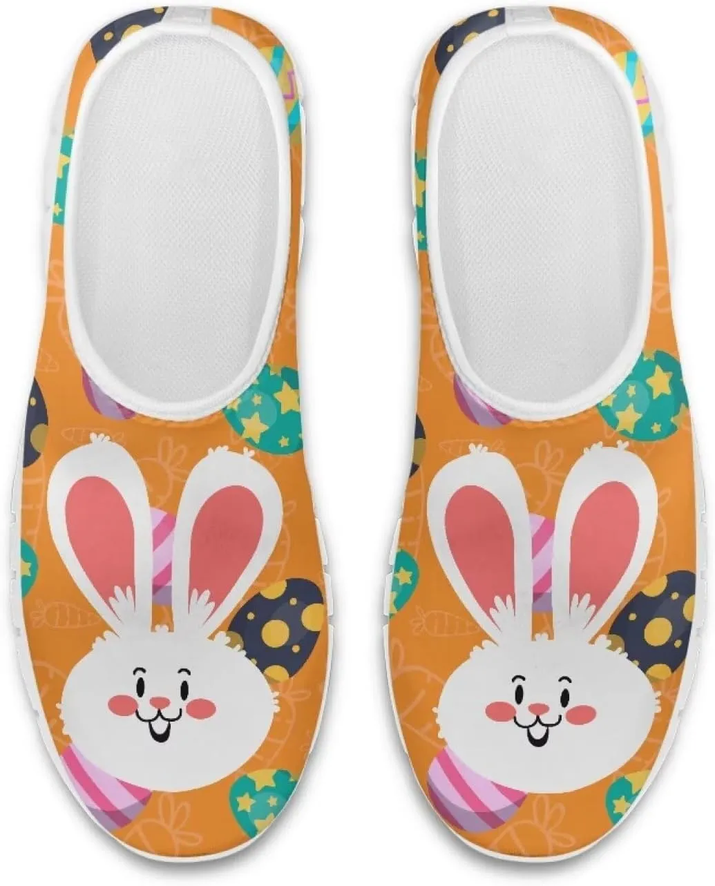 Slip On Walking Shoes for Women Casual Shoes Novelty Patterns Work Shoes