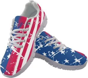 Sneakers for Women Light Lace-up Flats Sneakers Fashion Outdoor Walking Running Shoes