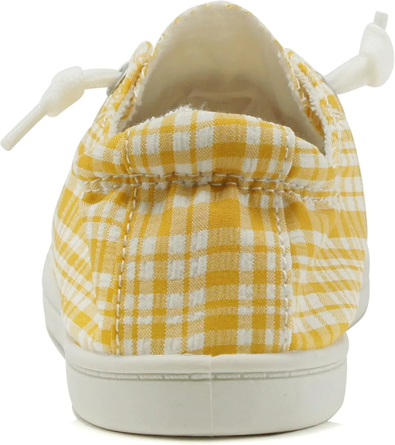 Soda Flat Women Shoes Linen Canvas Slip On Sneakers Lace Up Style Loafers Zig-S