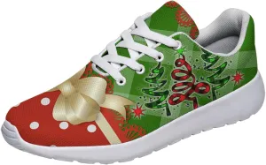 Sonzj-II Christmas Shoes Women Running Shoes Men Lightweight Walking Sneakers Mesh Athletic Sport Shoes