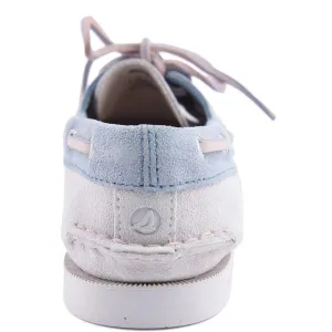 Sperry Authentic Original 2 Eye Boat Shoe White/Blue