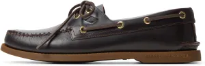 Sperry Men's Authentic Original 2-Eye Boat Shoe, Amaretto, 16