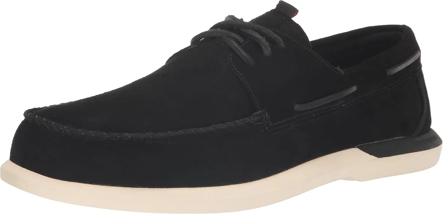 Sperry Men's Casual Boat Shoe, CAMO Black, 9
