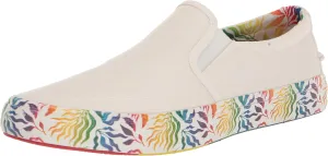 Sperry Men's Striper II Slip On Sneaker, White Multi, 11