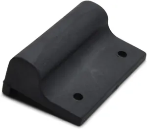 Sturdy Built Black Rubber Keel Bumper for Boat Trailers 2 3/4"