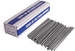 SWANSOFT 5Inch Descaling Needles, Manganese Steel Replacement Needles, 38Pcs Replacement Needle Set for Needle Scaler