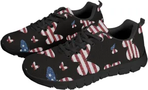 SYtrade Running Shoes Womens Print Slip On Sneakers for Woman Breathable Lightweight Gym Sneakers