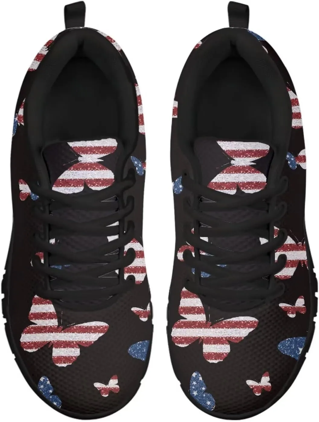 SYtrade Running Shoes Womens Print Slip On Sneakers for Woman Breathable Lightweight Gym Sneakers