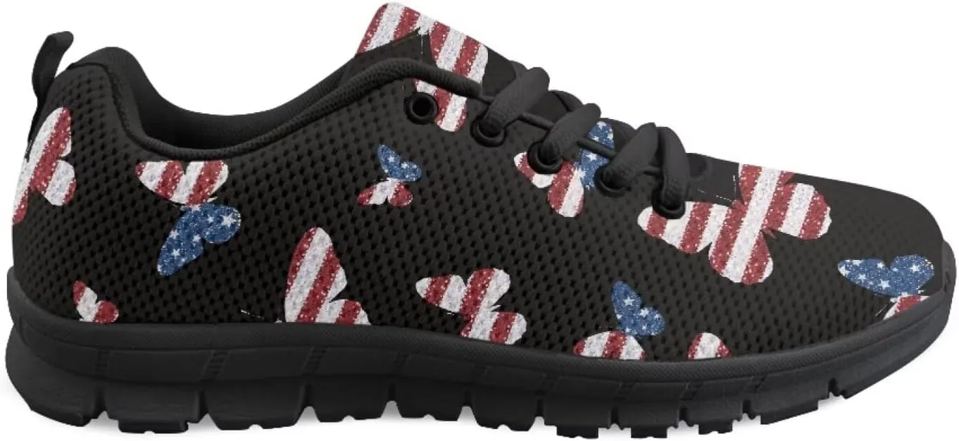 SYtrade Running Shoes Womens Print Slip On Sneakers for Woman Breathable Lightweight Gym Sneakers