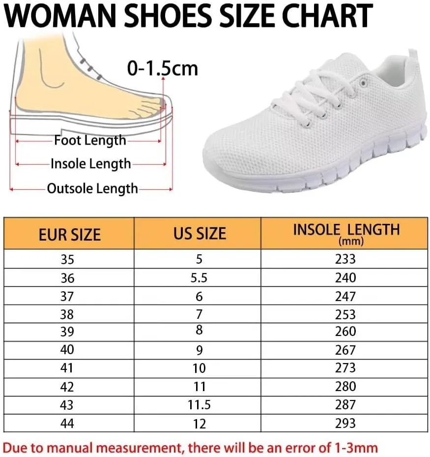 SYtrade Running Shoes Womens Print Slip On Sneakers for Woman Breathable Lightweight Gym Sneakers