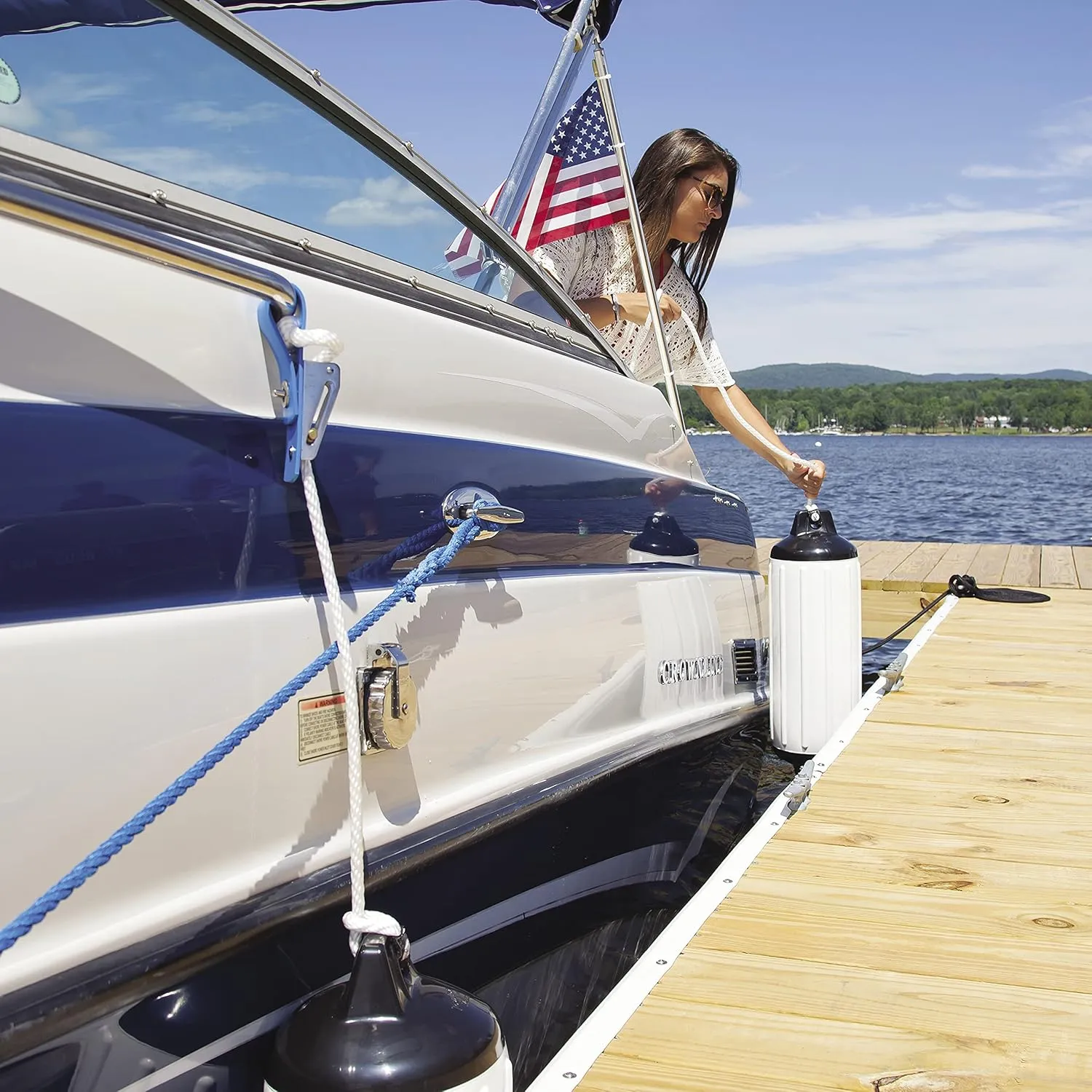 Taylor Made Products Super Gard Inflatable Vinyl Boat Fender