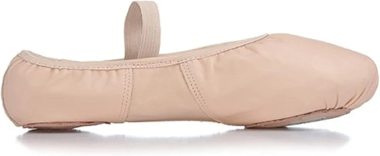 Theatricals Child Spandex Arch Leather Split-Sole Ballet Shoes