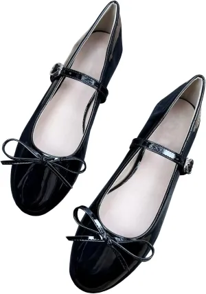 TN TANGNEST Women's Slip On Flats Comfortable Square Toe Mary Jane Flats Soft Dance Ballet Flats