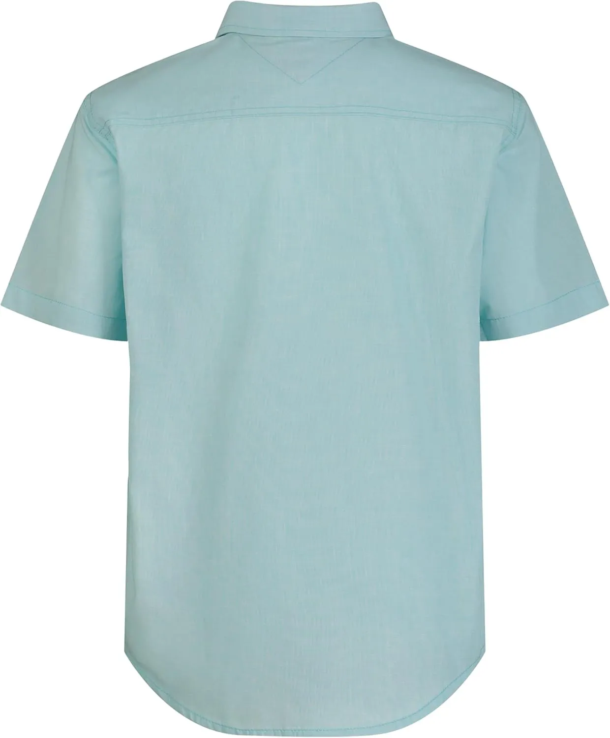 Tommy Hilfiger Boy's Short Sleeve Woven Button-down Shirt