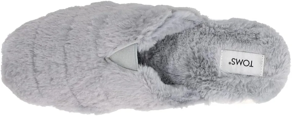 TOMS Womens Alpargata Mallow Mules Flats Casual - Grey