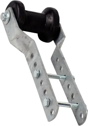 Trailer Adjustable Keel Roller Bracket Assembly Sturdy Boat Support Outdoor Premium Transportation Protection Hardware 38.1cm