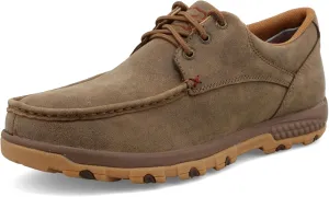 Twisted X Men's Boat Shoe Driving Moc, Moc Toe with CellStretch