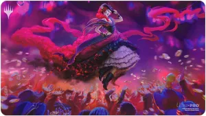 Ultra PRO - Outlaws of Thunder Junction Playmat Ft. Olivia for Magic: The Gathering, Limited Edition Unique Artistic Collectible Card Gaming TCG Playmat Accessory