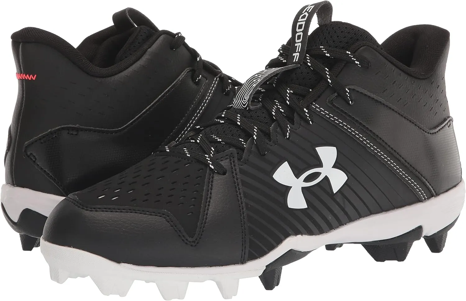 Under Armour Men's Leadoff Mid Rubber Molded Baseball Cleat Shoe
