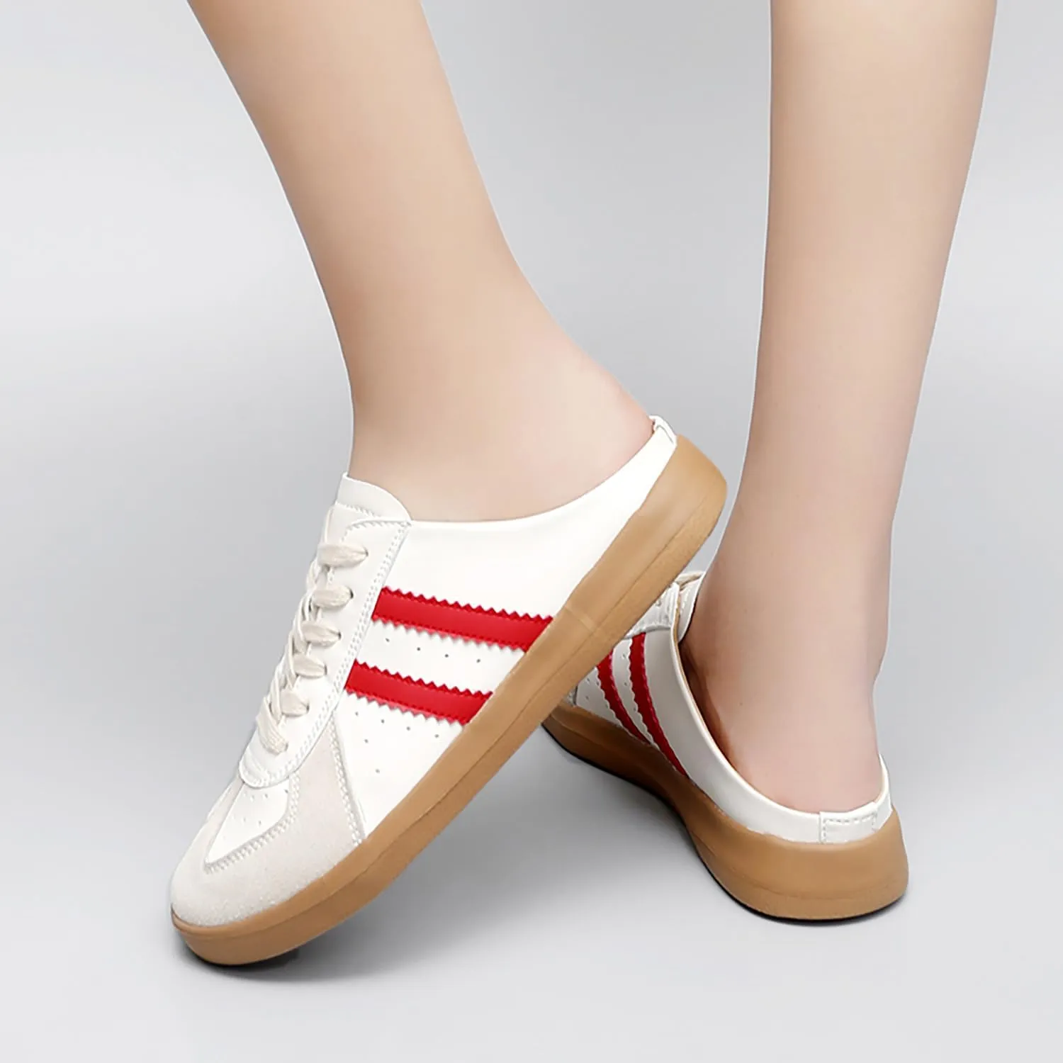 VARSKARC Womens Slip On Shoes Walking Shoes