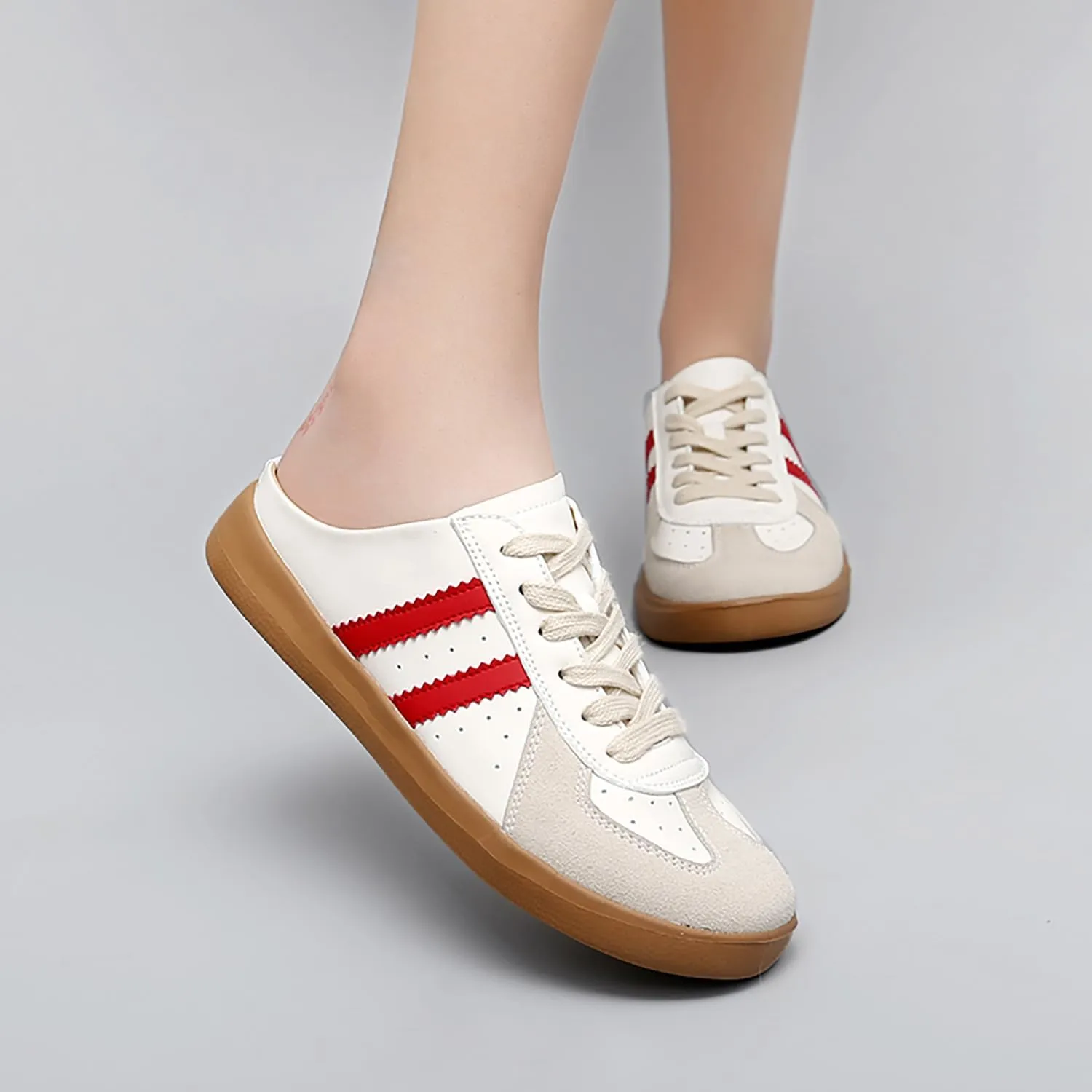 VARSKARC Womens Slip On Shoes Walking Shoes