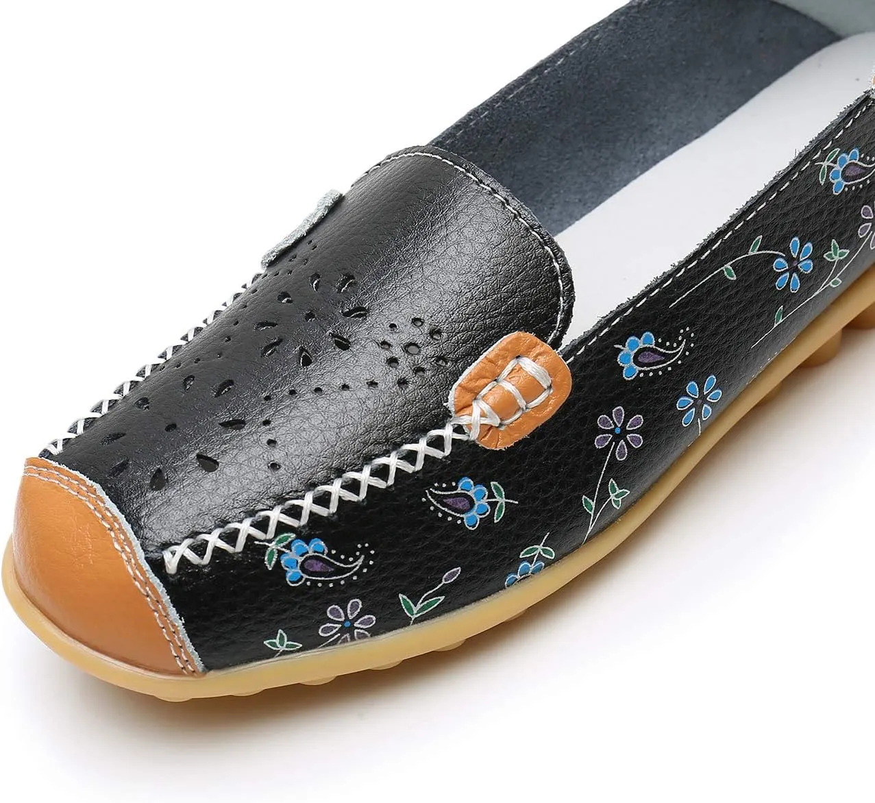 VenusCelia Women's Comfort Walking Boat Shoe