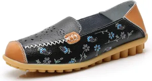 VenusCelia Women's Comfort Walking Boat Shoe