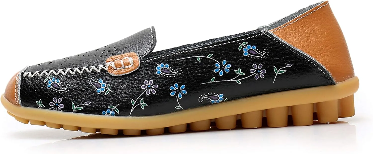 VenusCelia Women's Comfort Walking Boat Shoe