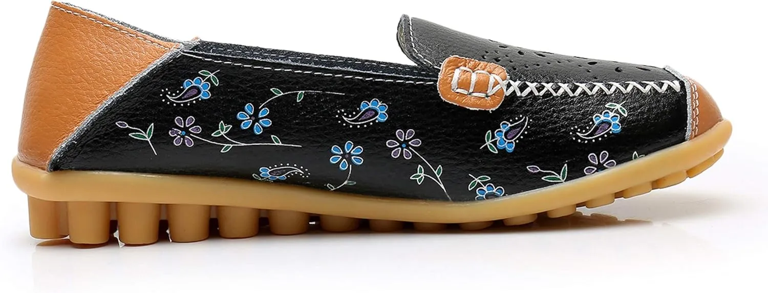 VenusCelia Women's Comfort Walking Boat Shoe