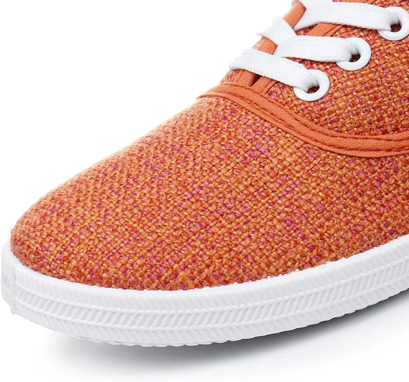 VenusCelia Women's Rainbow Lace Up Sneaker Shoes