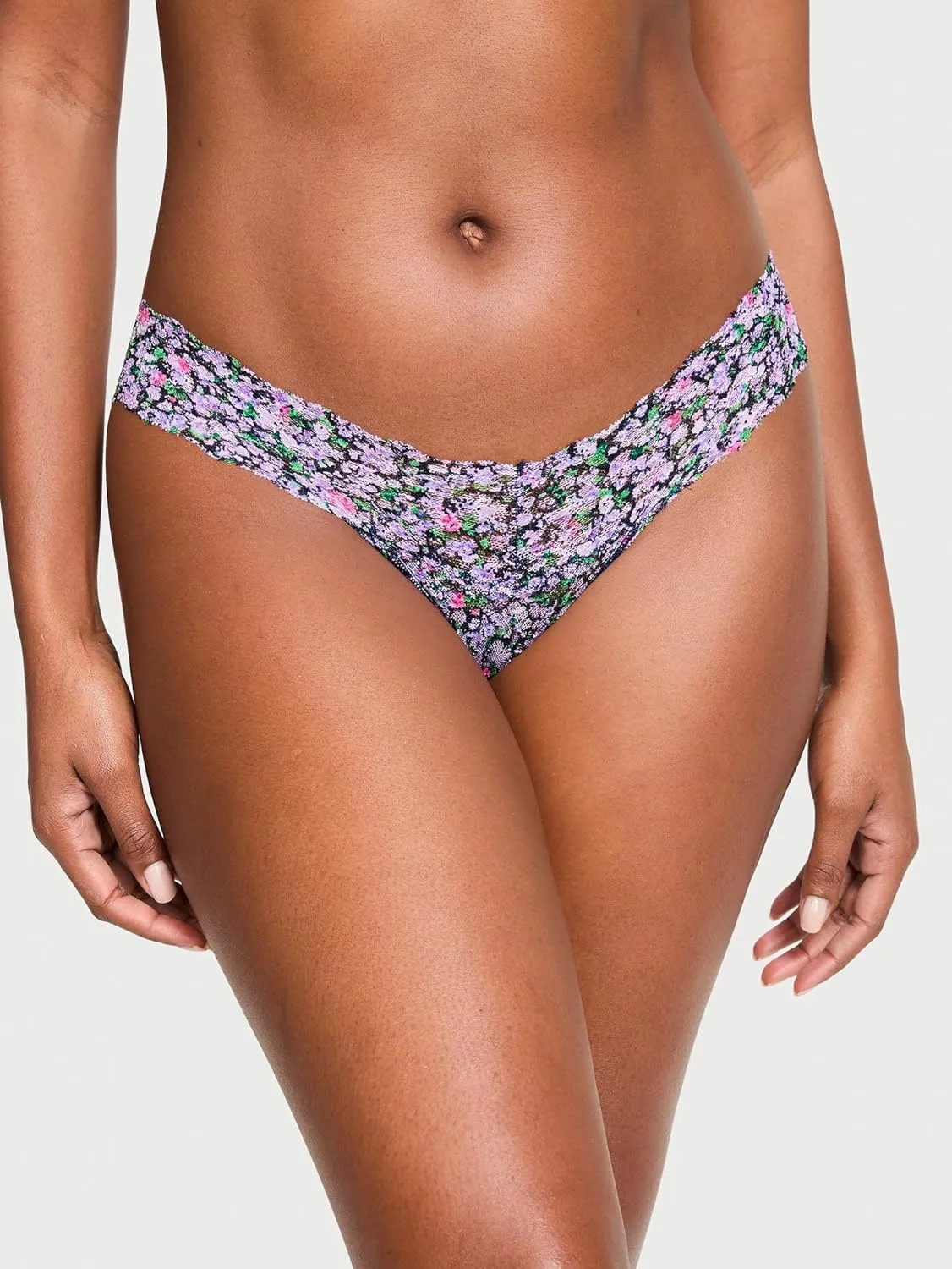 Victoria's Secret Women's Lace Thong Underwear, Panties for Women, Multi Pack (XS-XXL)