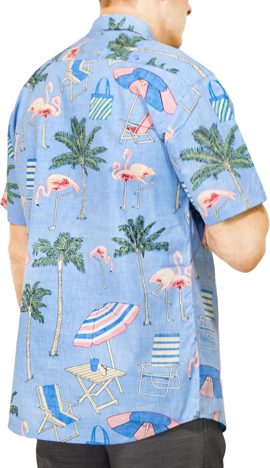 Visive Mens Short Sleeve Button Down Printed Shirts - Over 45 Novelty Prints Sizes S - 4XL