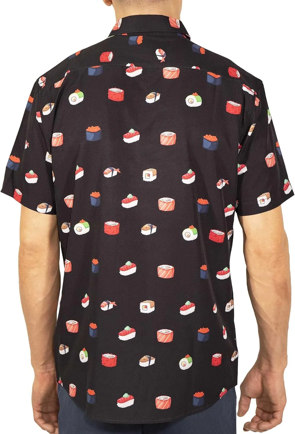 Visive Mens Short Sleeve Button Down Printed Shirts - Over 45 Novelty Prints Sizes S - 4XL