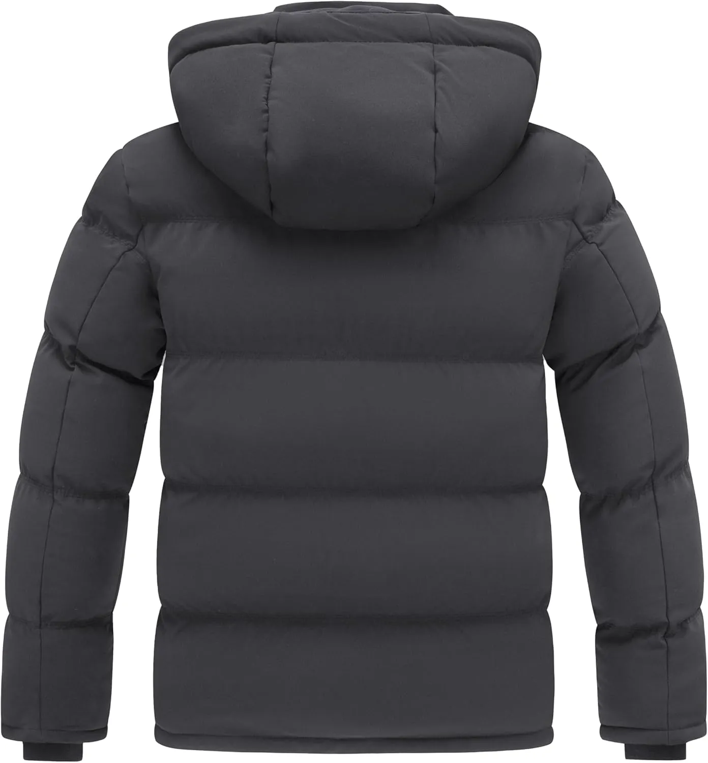 wantdo Men's Warm Winter Coat Waterproof Puffer Jacket Windproof Thicken Outwear