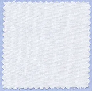 White Two-Ply Classic 100% Pima Cotton Oxford