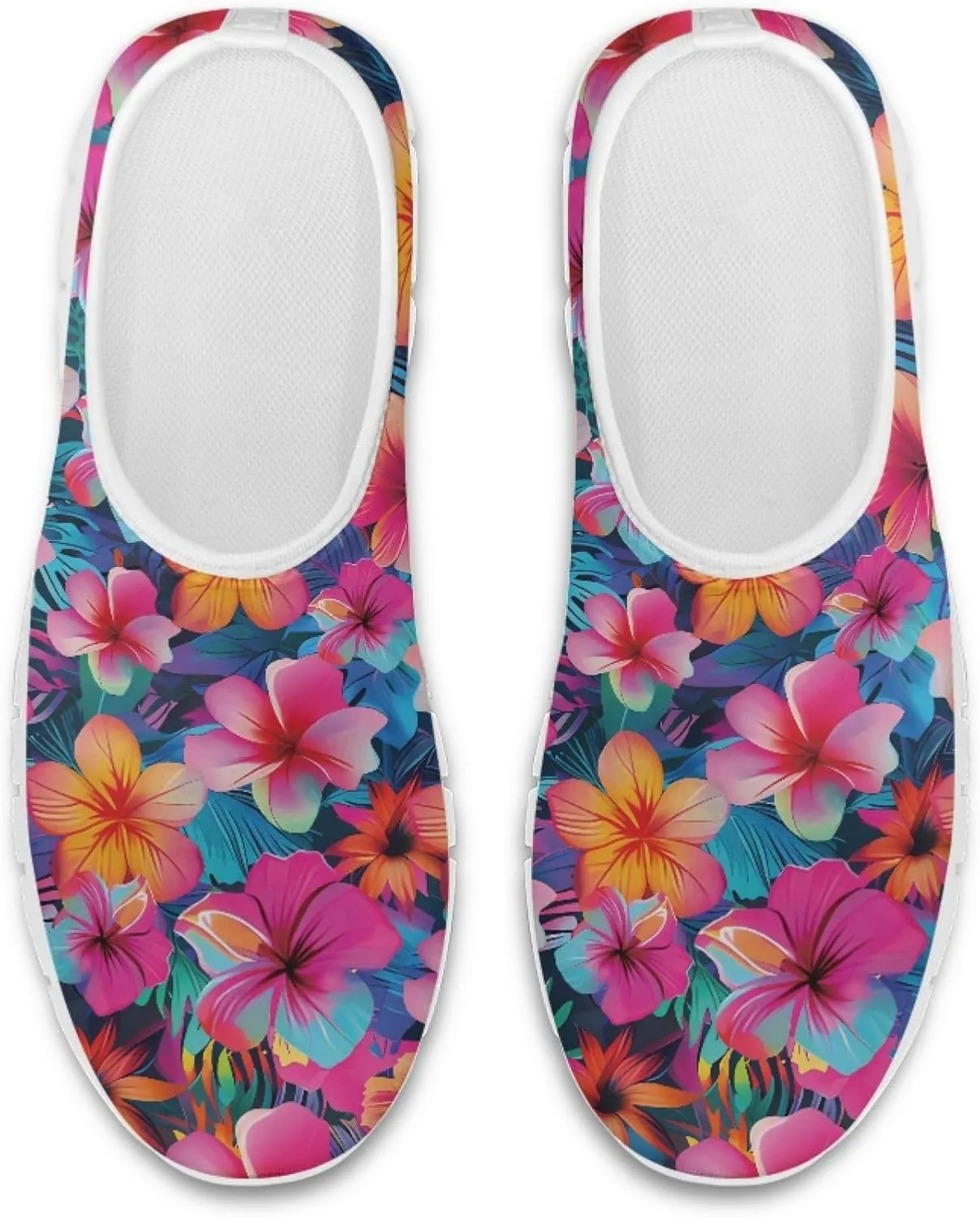 Women's Slip-On Walking Shoes Breathable Mesh Sneakers Casual Shoes